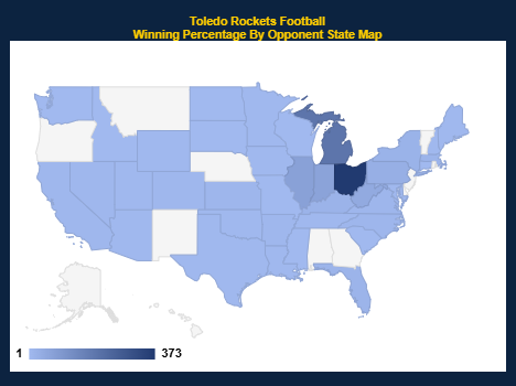 CollegeFBallDW's tweet photo. 2⃣0⃣2⃣5⃣ @ToledoFB🏈 schedule and historical analytics. How will the Rockets do in 2025?
➡️ https://t.co/T703knIwWk
#NCAAFB #CollegeFootball #CFB25 #CFB #CFBTwitter #Sportcoin @RedditCFB #TeamToledo #ONErocket #ToledoRockets https://t.co/CsAL6yw8zc