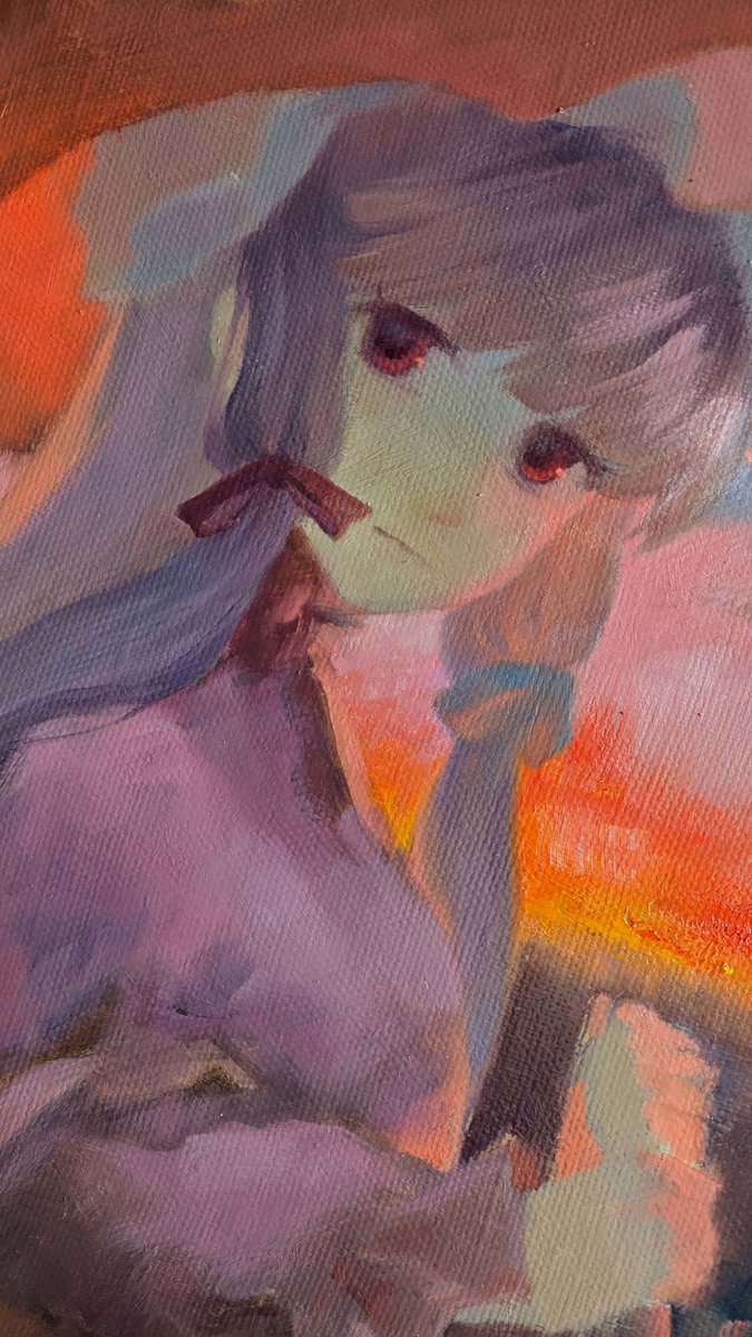 yuurenkyouko's tweet image. Patchouli oil painting (wip)
#touhou #東方Projectㅤㅤㅤㅤ