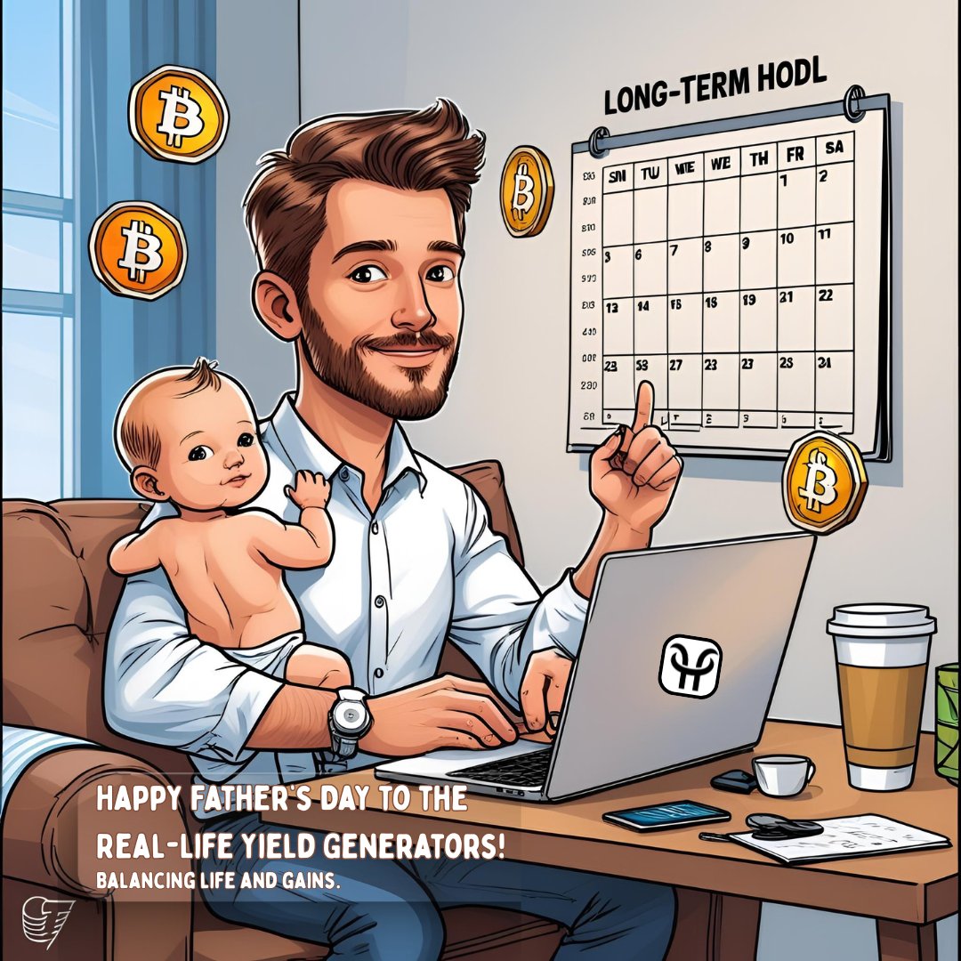 📊 Being a great dad is like managing a portfolio, all about balance, long-term thinking, and protecting what matters most.

Happy Father’s Day to the real-life yield generators! 💼💪
