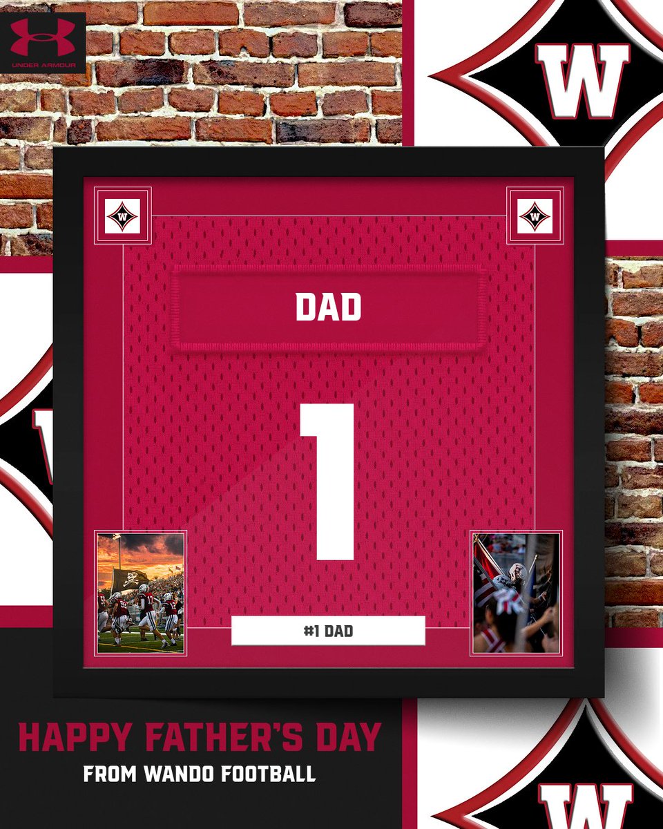 Happy Father’s Day from Wando Football!
Thank you to all the dads and father figures who lead, support, and inspire our Warriors—on and off the field.
#HappyFathersDay #WarriorPride