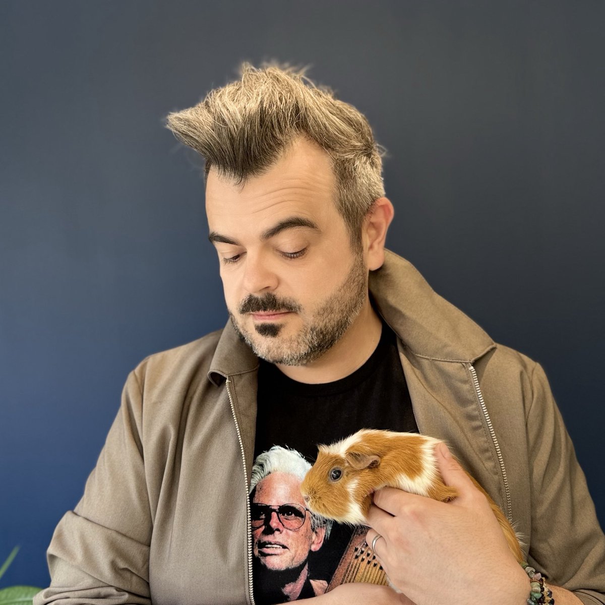 Happy Father’s Day from me and the smallest and furriest of our children.