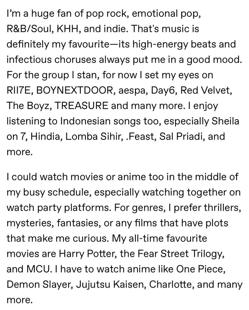 #muncorner let’s be friends? This is sneak peeks about my interest. Tambahannya sekarang lagi suka nonton MPL di season baru ini.