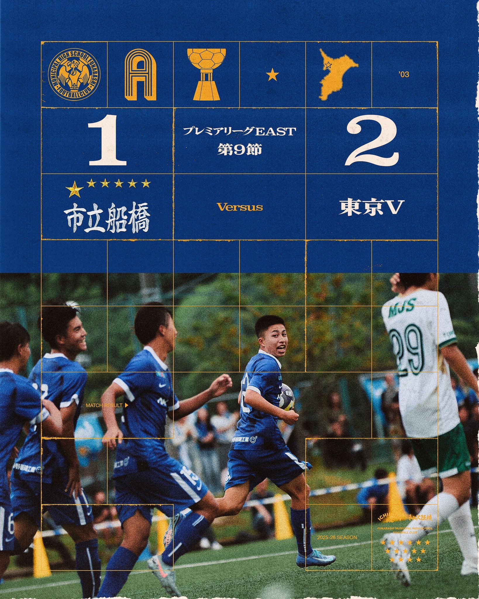 公式】市立船橋高校サッカー部 | 船橋招待 on X: 