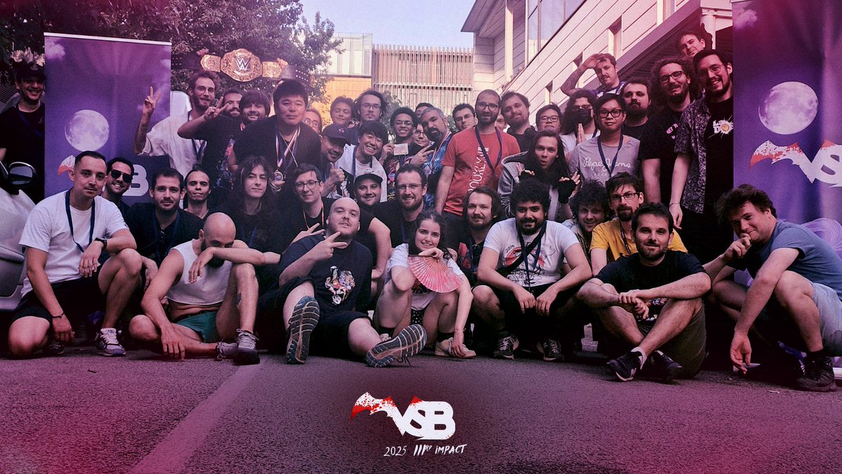 VSB_official's tweet image. Aaaaaaand... so ends the 2025 edition of the Vampire Street Battle! That was the IIIrd impact everybody! 🦇
Both @LaDoseNet and @beatby38 teams would like to thank all the players who made the trip; we hope you had a great weekend with us.
See you around, Vampires! 🩸 🧛