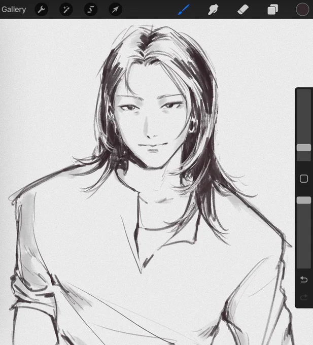 I yearn for hair down geto w casual clothes #呪術廻戦 