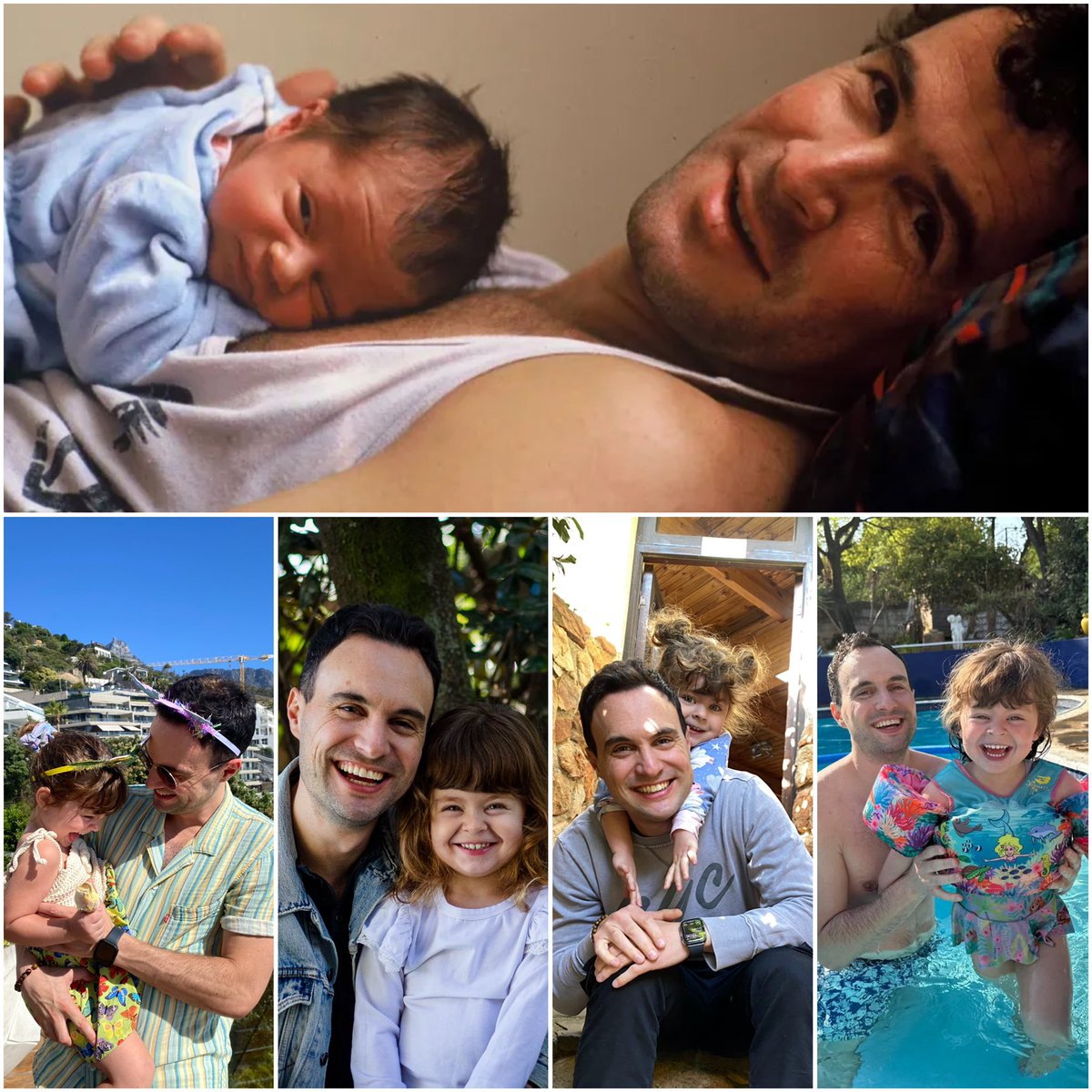 Thanks dad for showing me what a good father is. What a privilege to be this incredible little girl’s dad. Happy Father’s Day to all the dads who are with us and those smiling down on us ❤️ #HappyFathersDay