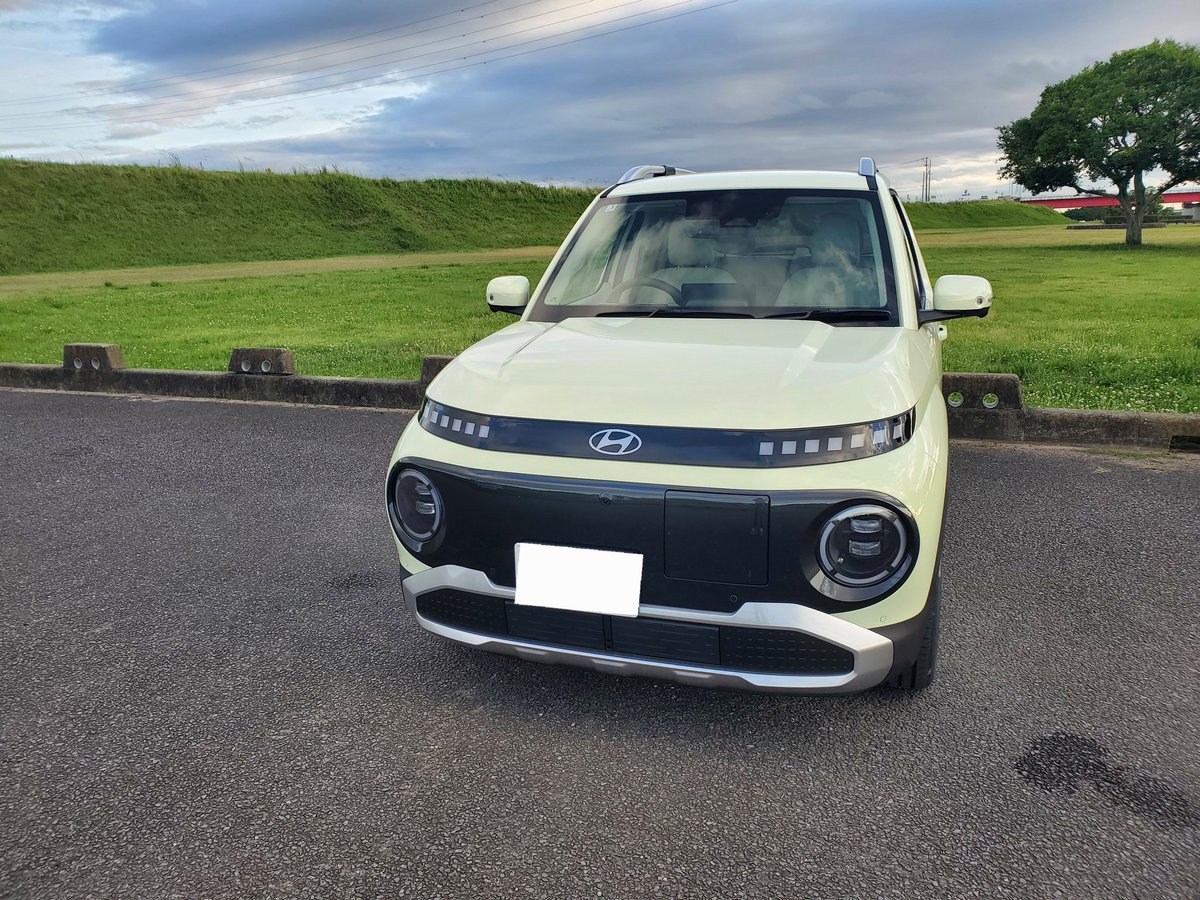 bsenassdt's tweet photo. ついに納車!!!
#ヒョンデ #インスター https://t.co/1Kog9fLA93