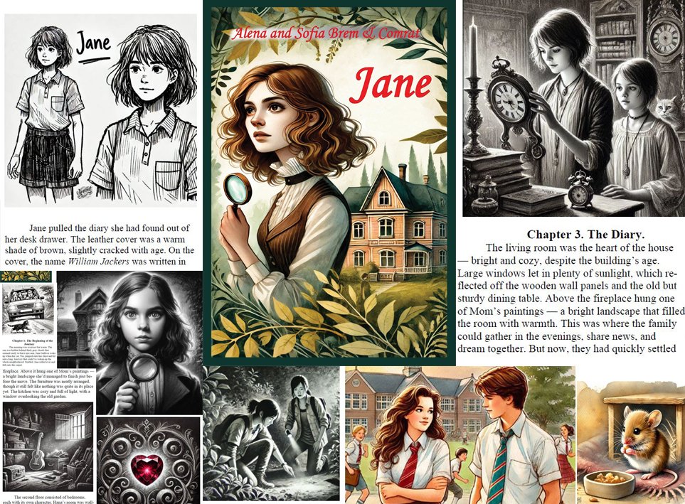 BremAlena's tweet photo. Just released! 📖✨
A warm mystery for curious hearts:
JANE: The Mystery of the Ruby Heart
Illustrated & full of secrets, this cozy tale is perfect for ages 10–15.
👉 https://t.co/yT6A4ql2oK
#KindleReads #RubyHeart #JaneBook #CozyMystery #IllustratedStory https://t.co/BW2E5lBrpC