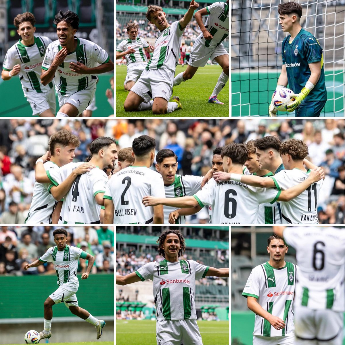 Deutscher B-Junioren-Meister 💚🐎
Ich freue mich einfach unfassbar für die Jungs! Der 2008er-Jahrgang der Fohlen gilt seit Jahren als einer der besten in Deutschland – jetzt konnten sie sich krönen. Ganz starke Entwicklung, auch innerhalb der Saison👏🏼