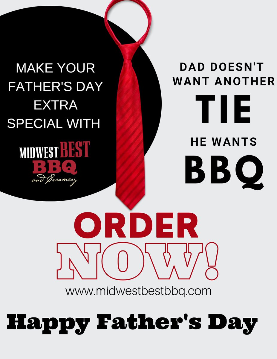 MidwestBestBBQ's tweet image. Happy Father's Day to all the amazing men who have the title of Dad! We hope you are celebrated today with your loved ones and of course, BBQ!