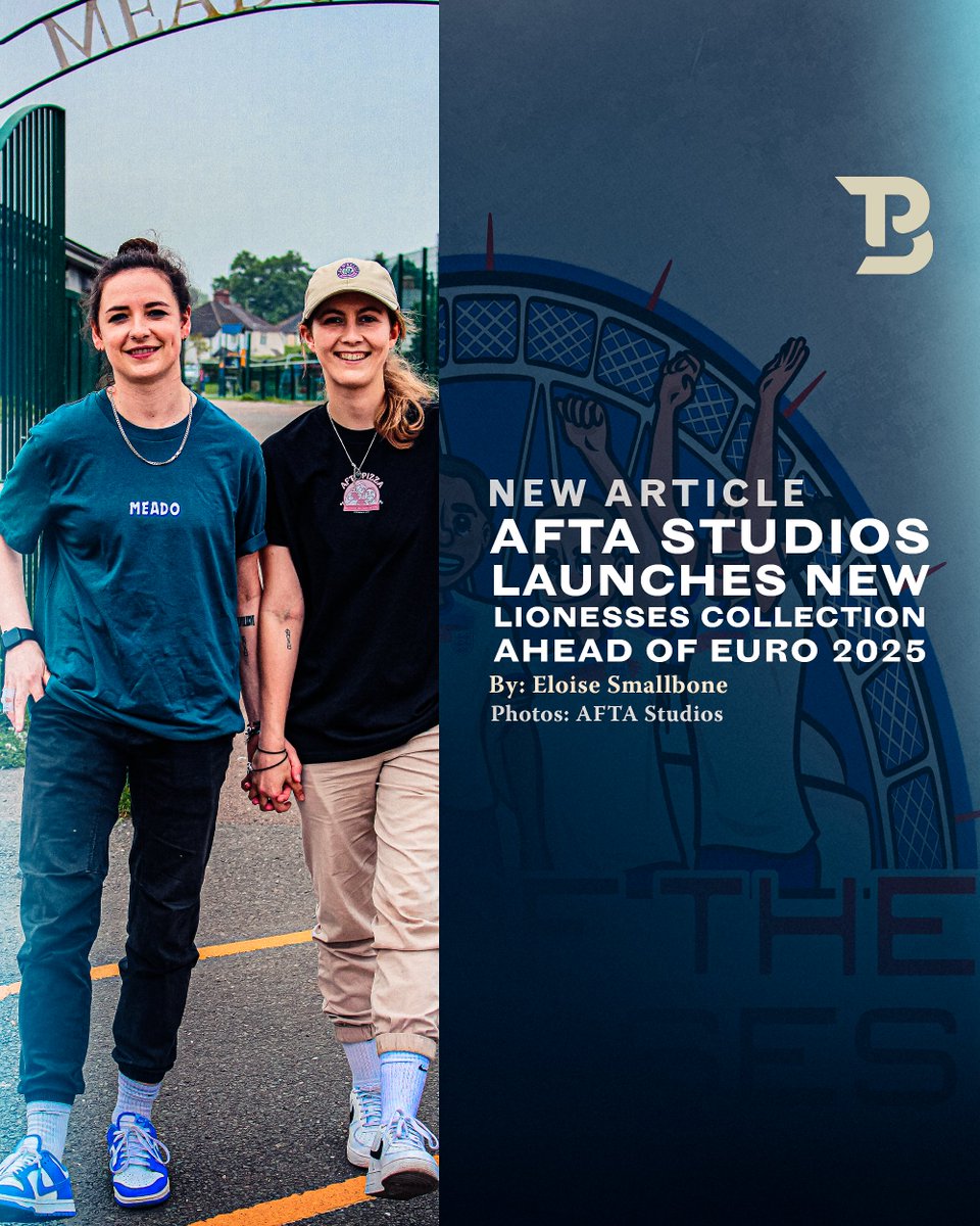 Beyond The Pitch (@beyond_pitch) on Twitter photo “Rise of the Lionesses” isn’t just a slogan — it’s a statement. 🔥
AFTA Studios (<a href="/AFTAStudios/">AFTA Studios</a>) just dropped a bold new collection ahead of Euro 2025 — from iconic players to the magic of matchday.
🖊️ Read the full piece by Eloise Smallbone - beyondthe-pitch.com/afta-studios-l…
🛒 “Rise of the Lionesses” isn’t just a slogan — it’s a statement. 🔥
AFTA Studios (<a href="/AFTAStudios/">AFTA Studios</a>) just dropped a bold new collection ahead of Euro 2025 — from iconic players to the magic of matchday.
🖊️ Read the full piece by Eloise Smallbone - beyondthe-pitch.com/afta-studios-l…
🛒