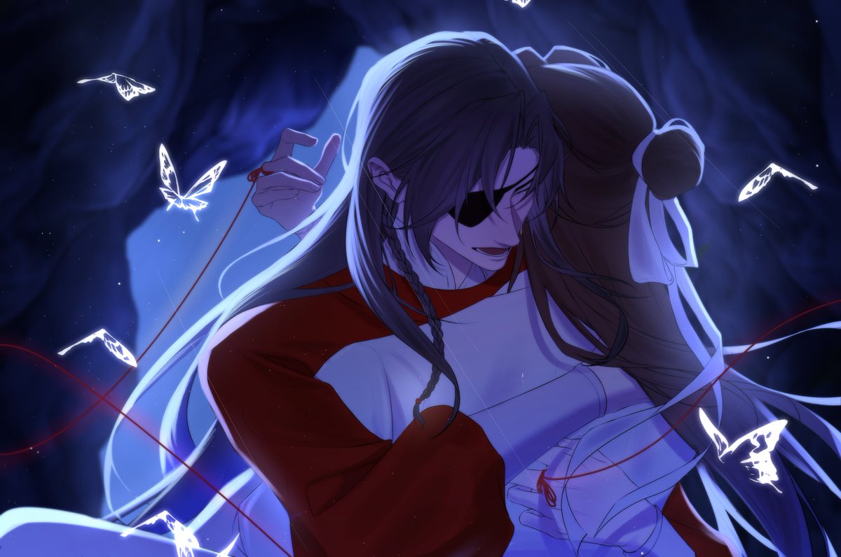 🦋 殿下.... 你这可真是......要了我的命了
#天官賜福 #TGCF