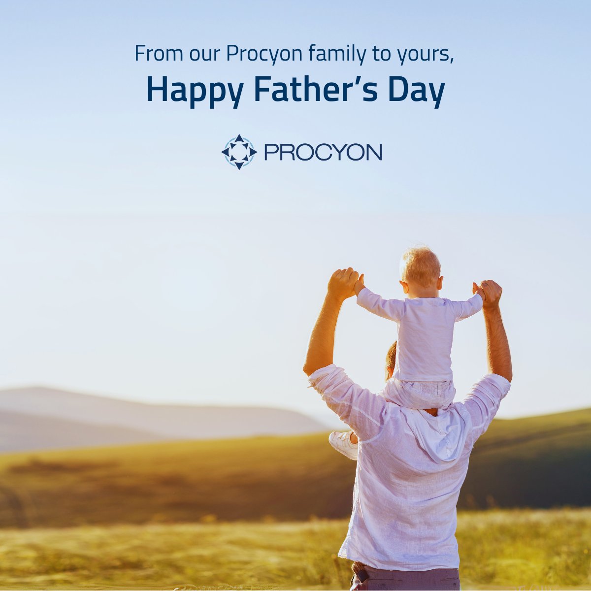 Happy Father's Day from Procyon! 
Celebrating all the amazing dads who inspire and support us every day.