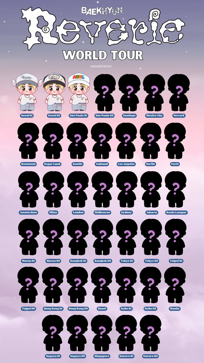 exbaektation's tweet image. Welcome to the Reverie World Tour, where every dream becomes reality💜🩷!
#BAEKHYUN #백현 #ベッキョン #伯贤 #EssenceOfReverie #Reverie #ReverieTour #ReverieSAOPAULO @BAEKHYUN_INB100