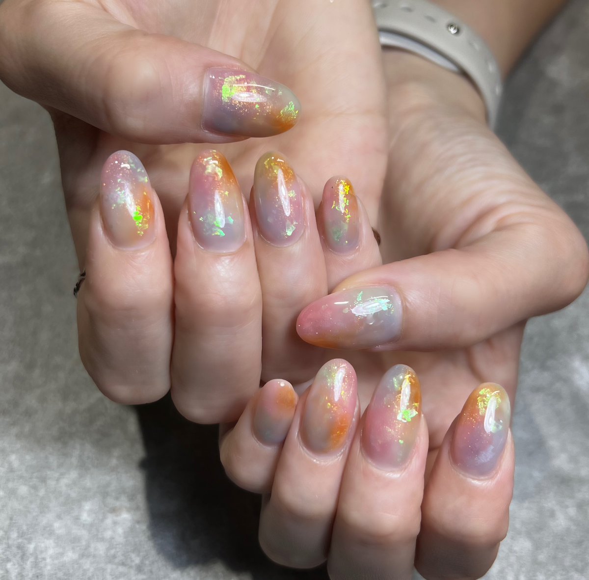 今回のあおいさんネイル💅🏻
夏っぽくなって、かわちい🥺
次はシンプルにしよかなぁ💅🏻