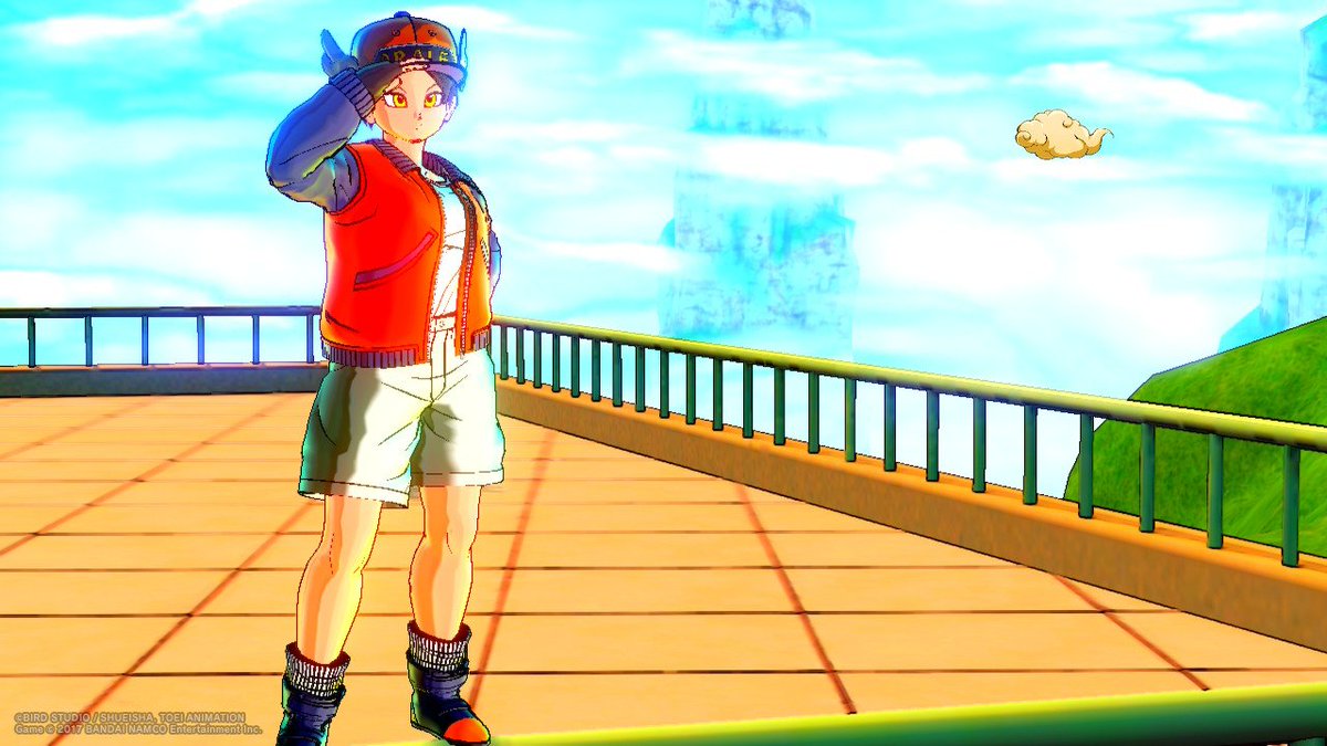 techy97450's tweet image. Nom: Korn
Race: Sayien
Déguisé en civil en passe par le lycée &quot;Orange Star&quot; pour critiquer le comportement de Beerus face aux terriens

#DBXV2_SFC25_FR