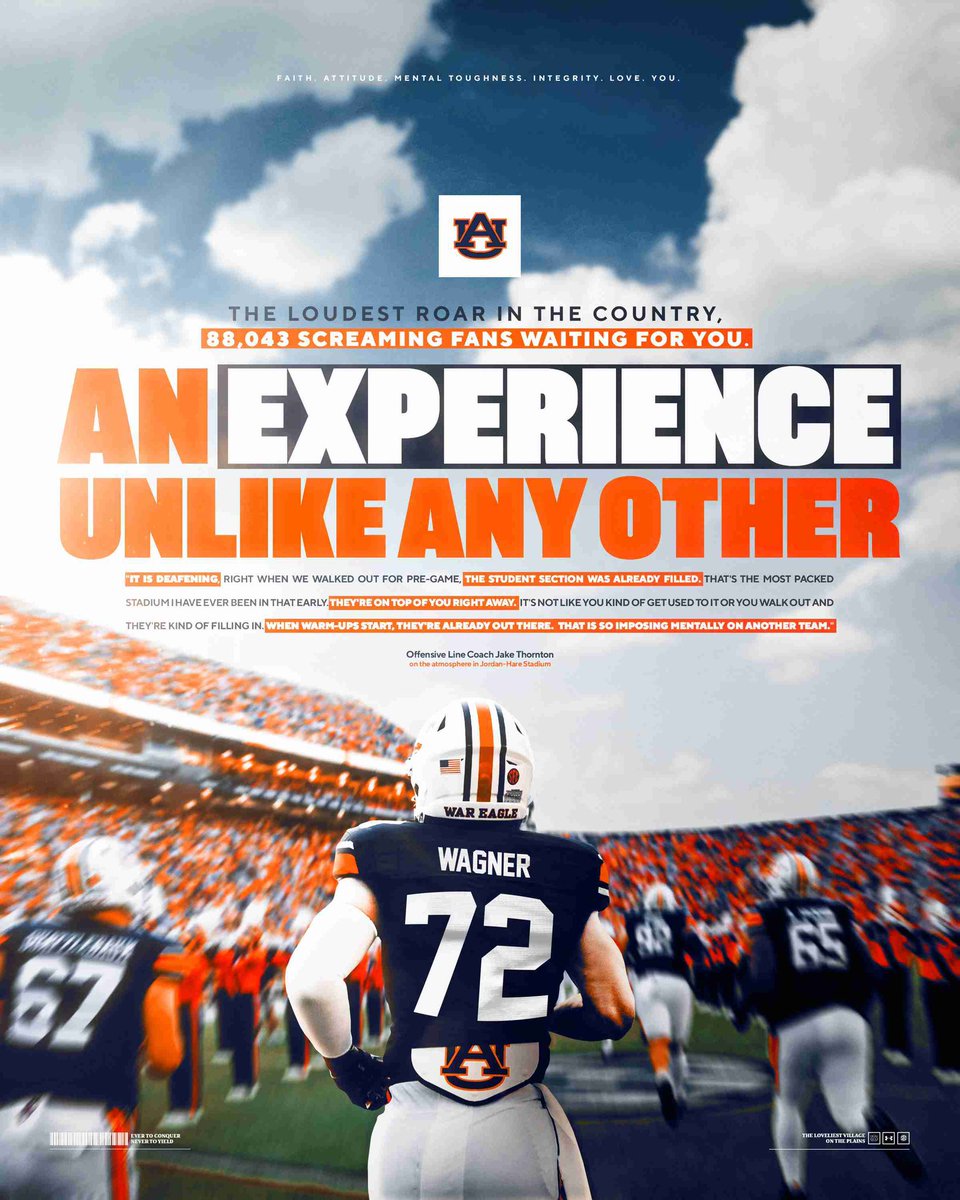 Thank you for more love! <a href="/AuburnFootball/">Auburn Football</a>