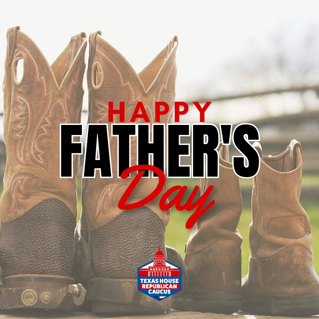 TXGOPCaucus's tweet image. Happy Father’s Day to all the amazing Texas dads! Your love and dedication are appreciated today and every day!