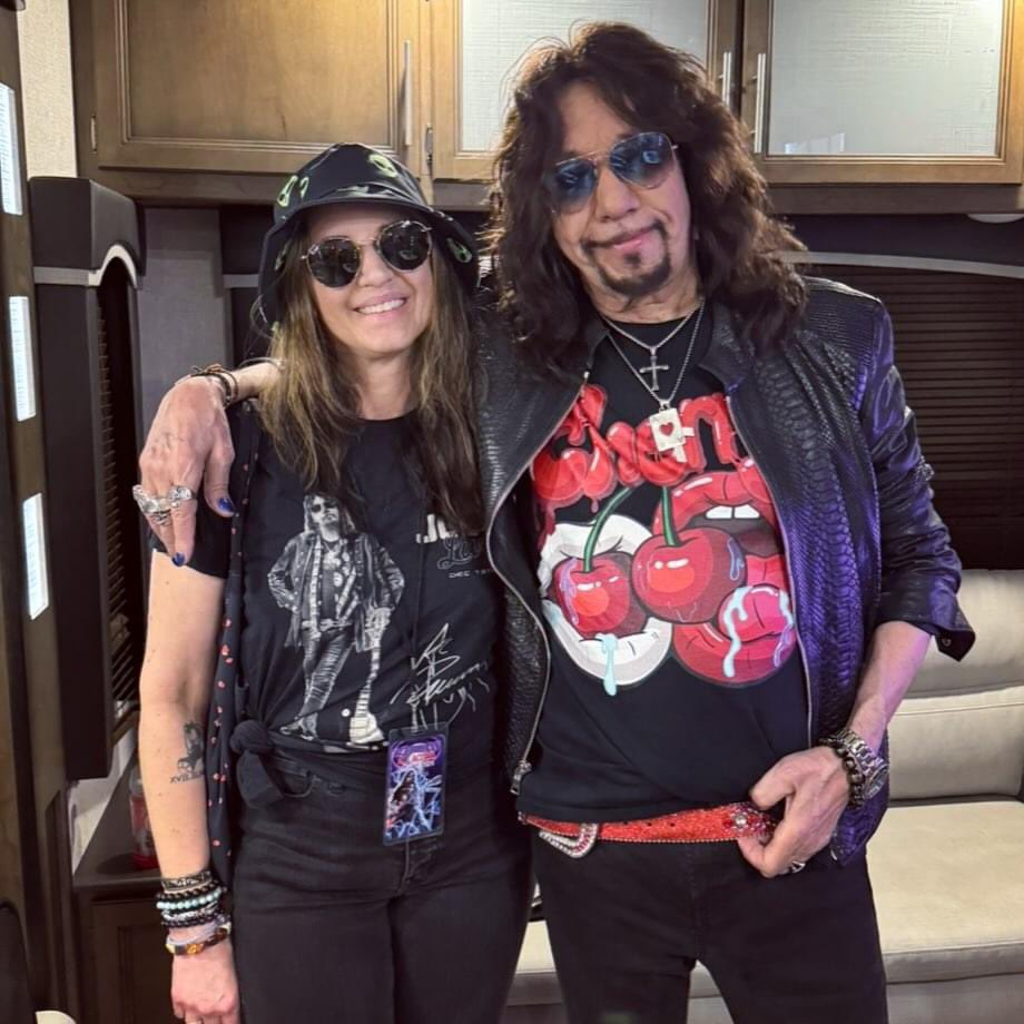 Bob Nash on X: "Ace Frehley and his daughter, Monique #HappyFathersDay  https://t.co/P8FHabSwna" / X