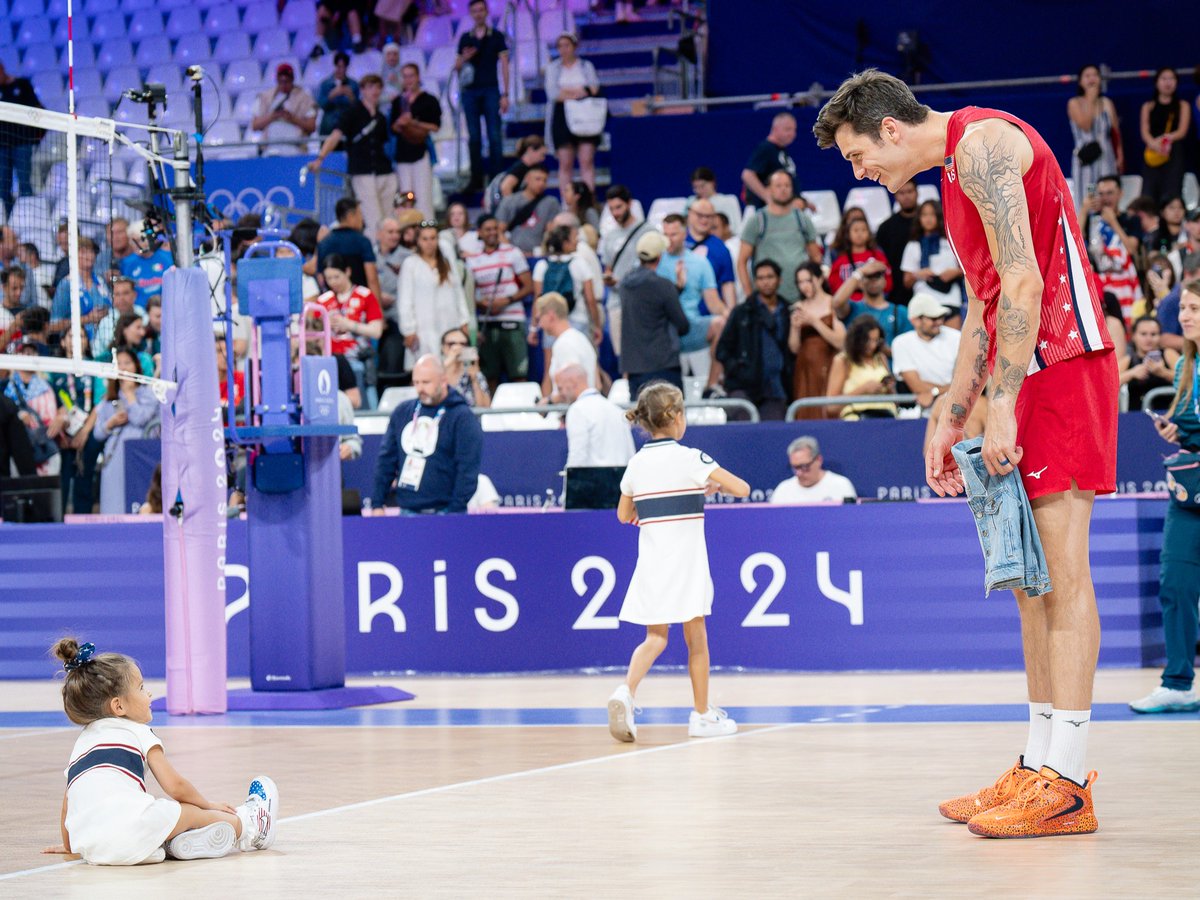 usavolleyball's tweet photo. Happy Father's Day to all the volley dads out there! 🫶 

They're not just athletes. See the other side of the U.S. Men's National Team dads during the Paris Olympic Games last summer.

#HappyFathersDay https://t.co/Pl7gYpMq2U