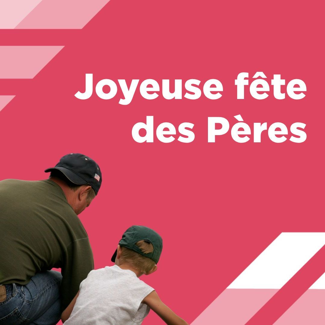 En cette fête des Pères, nous rendons hommage à tous les papas et figures paternelles qui accompagnent, soutiennent et inspirent les enfants chaque jour.