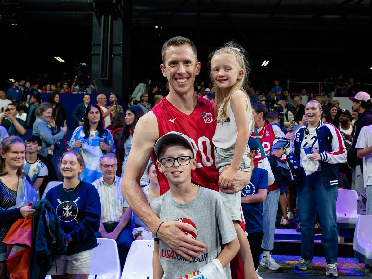 usavolleyball's tweet photo. Happy Father's Day to all the volley dads out there! 🫶 

They're not just athletes. See the other side of the U.S. Men's National Team dads during the Paris Olympic Games last summer.

#HappyFathersDay https://t.co/Pl7gYpMq2U