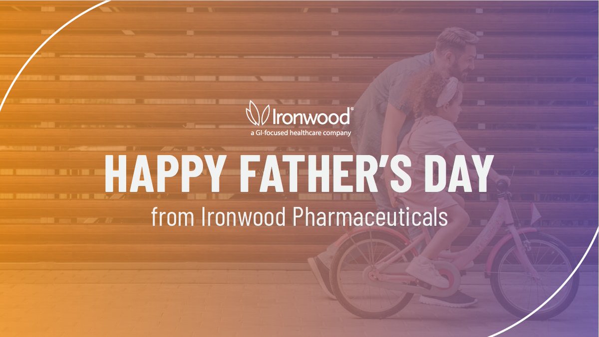 Happy #FathersDay to dads everywhere, including our Ironwoodian dads supporting the #GI community and advancing #digestive health.