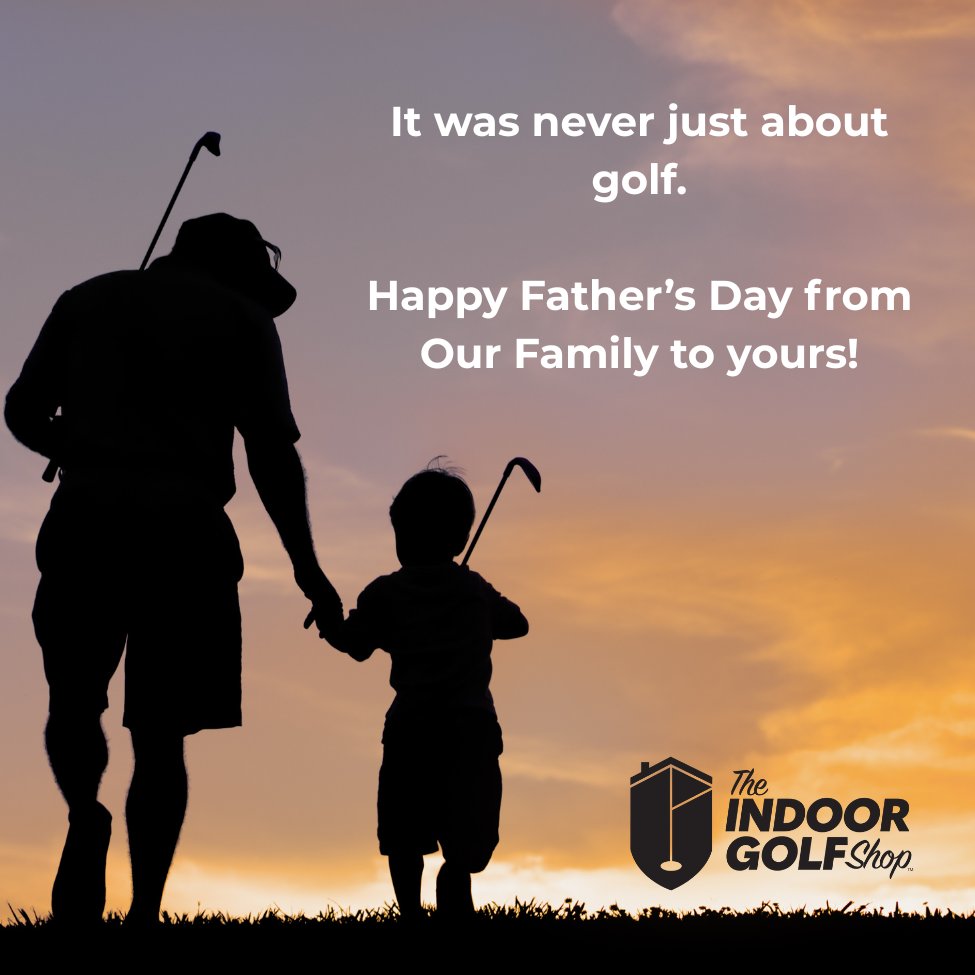 It was never just about golf... happy Father's day from our family to yours!