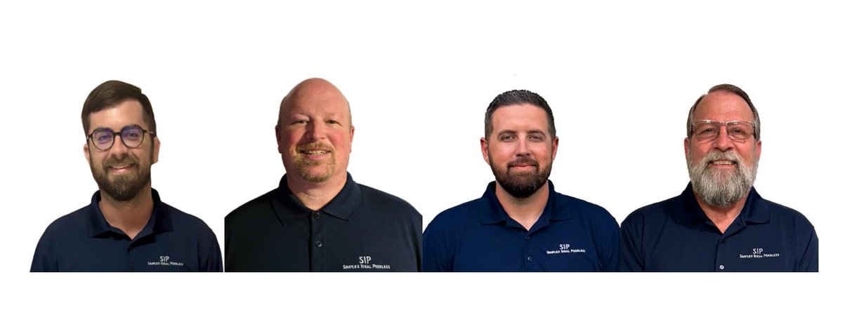 🚨Announcement🚨

We’ve certified our first class of Grinder Gurus!

These 4 Equipment Managers come to you &amp; train, retrain, &amp; service your SIP machines!

We plan on having 15-20 of them running around the country in the very near future!

Read @markpilgersip’s blog post, here: