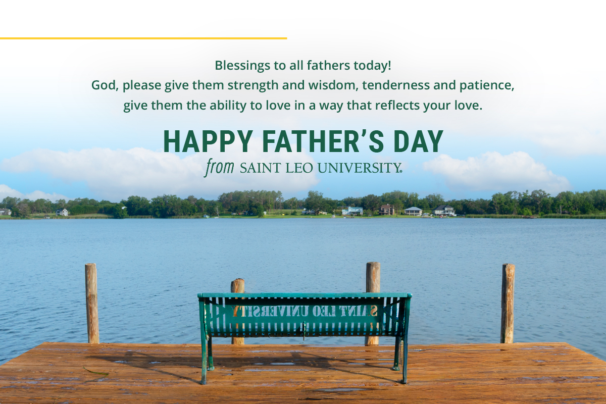 To all the fathers and father figures, sit back, relax, and have a blessed day!