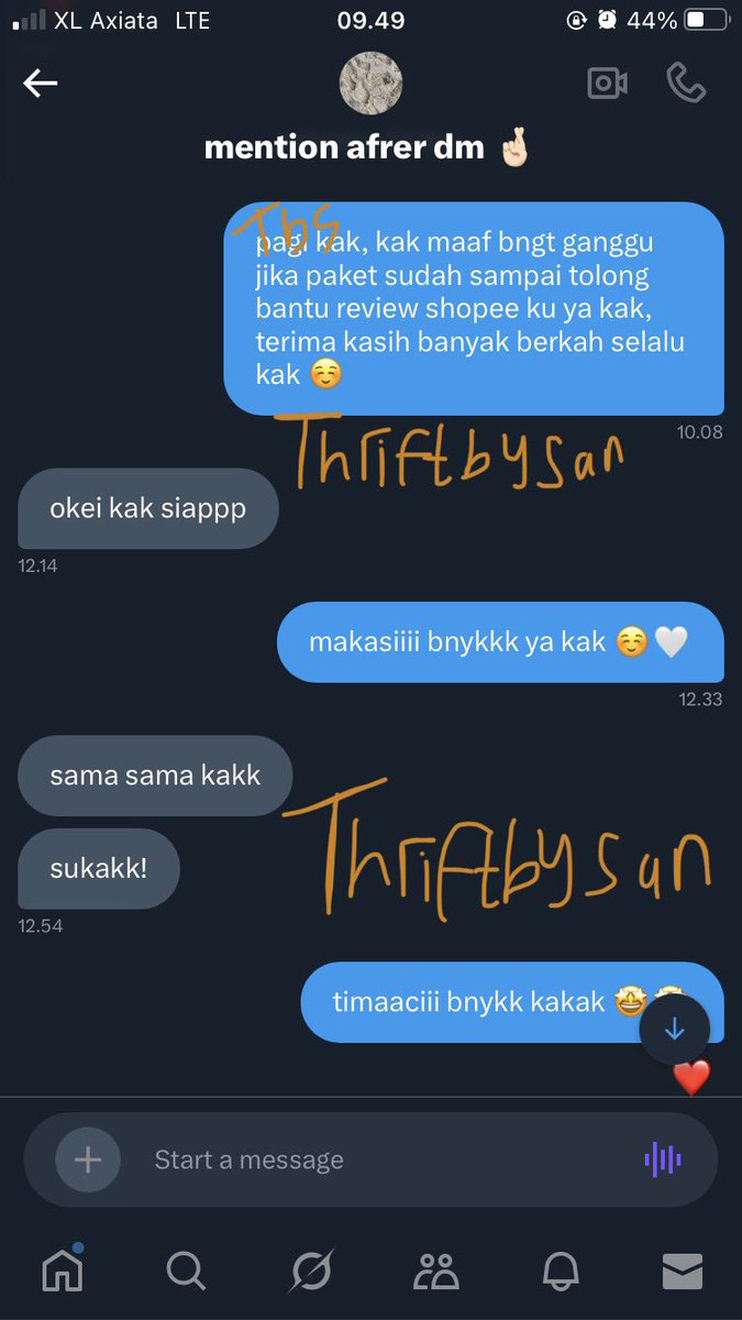 thriftbysan's tweet photo. TESTIMONI THRIFTBYSAN 🫶🏻 https://t.co/xmkaLiTBA6