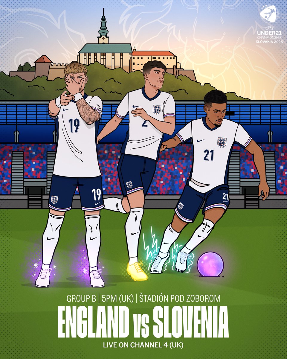 Looking to make it two wins from two at the #U21EURO! 🪄