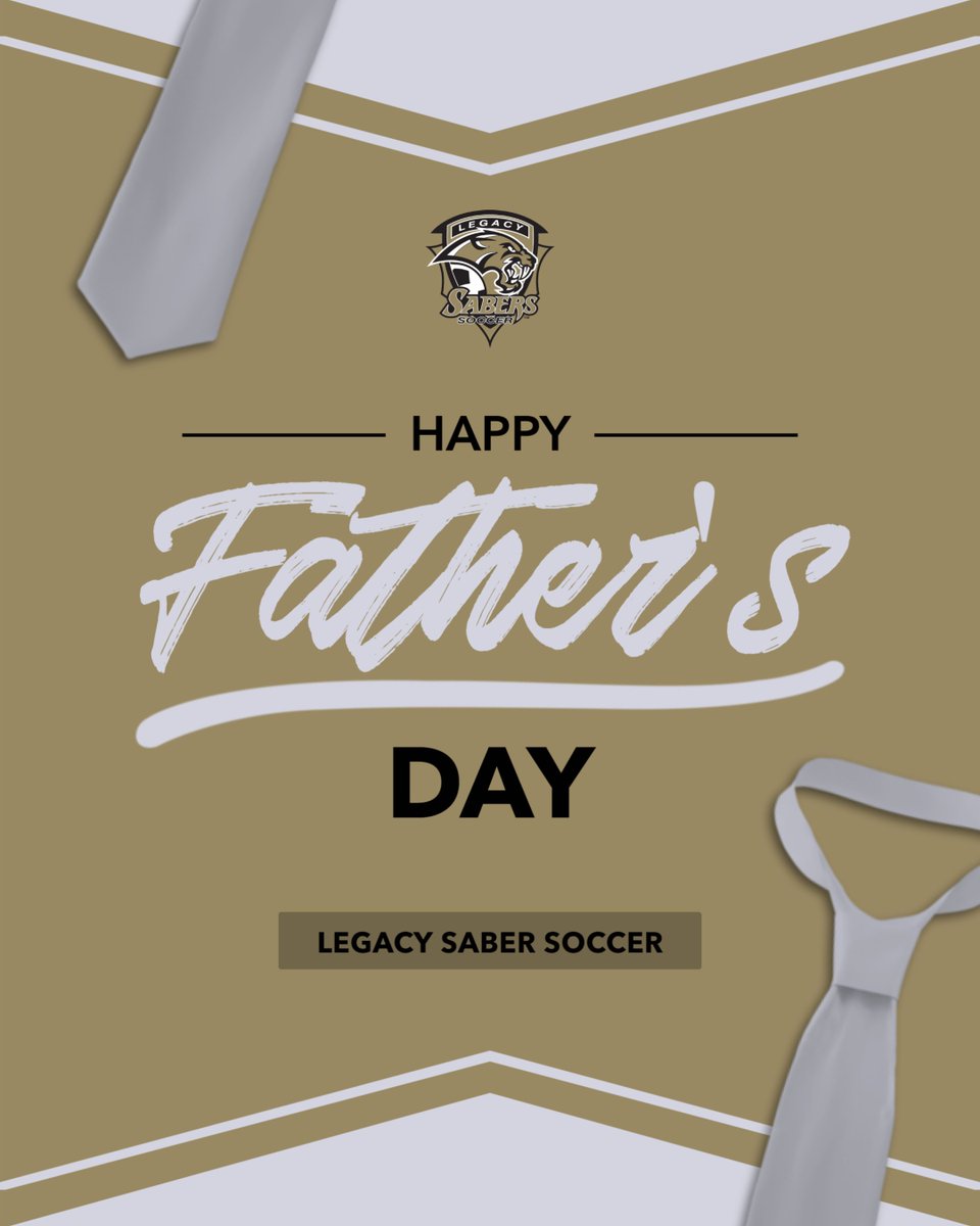 Happy Father's Day from Legacy Saber Soccer