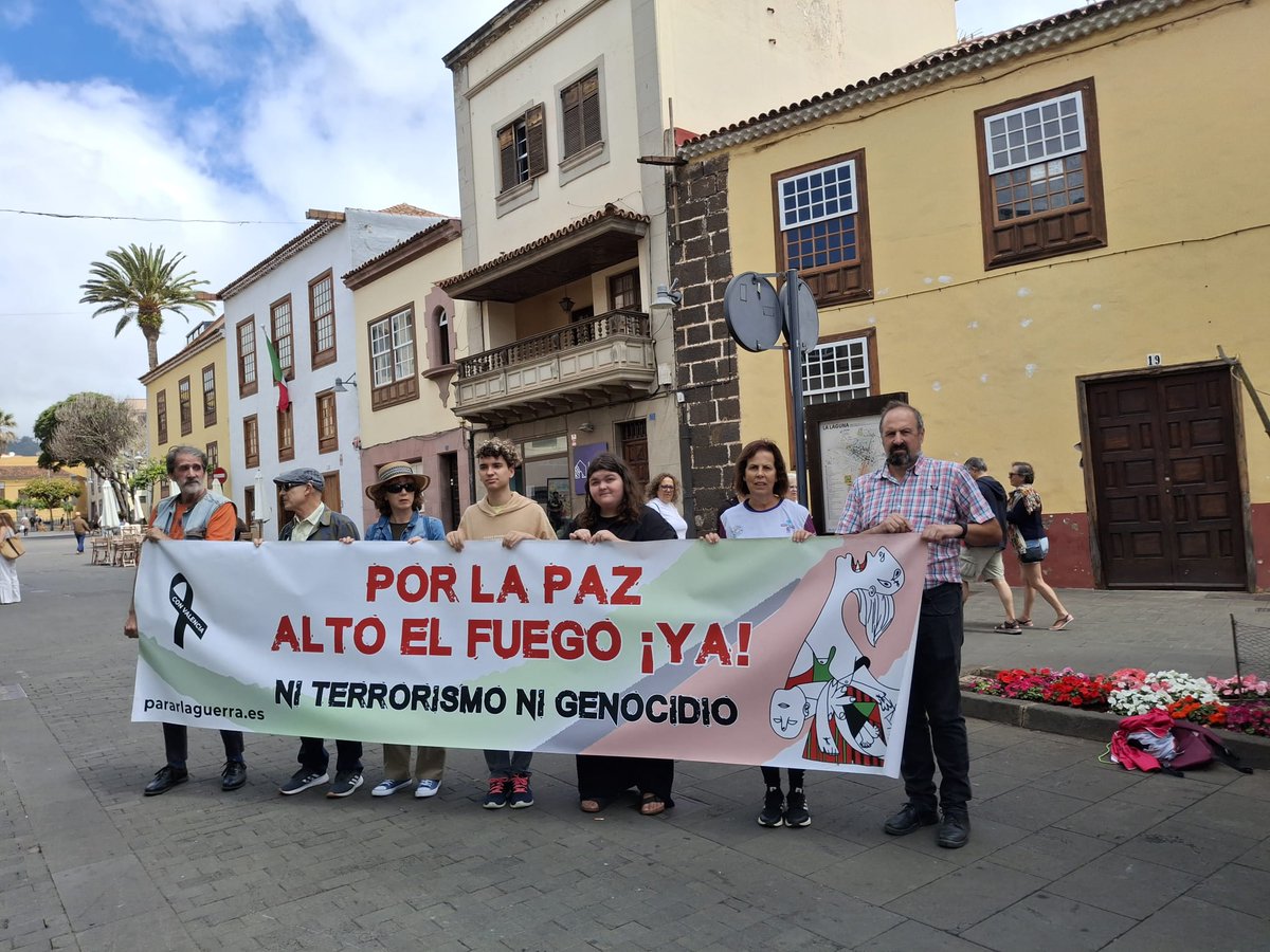 Ayer, desde Madrid y Tenerife fuimos latido y grito.
Miles de voces rompieron el silencio por Gaza. Porque no hay distancia que justifique la indiferencia.

Alto el fuego. Fin al genocidio. Paz con justicia. ✊🏽
#Gaza #PalestinaLibre #StopGenocidio