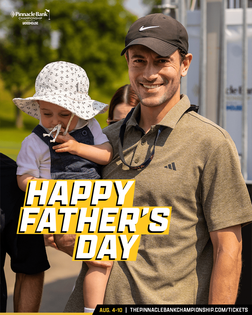 Pinnacle Bank Championship (@pinnbankgolf) on Twitter photo Happy Father's Day from us here at the Pinnacle Bank Championship presented by <a href="/WoodhouseAuto/">Woodhouse Auto Family</a>
#pinnbankgolf Happy Father's Day from us here at the Pinnacle Bank Championship presented by <a href="/WoodhouseAuto/">Woodhouse Auto Family</a>
#pinnbankgolf