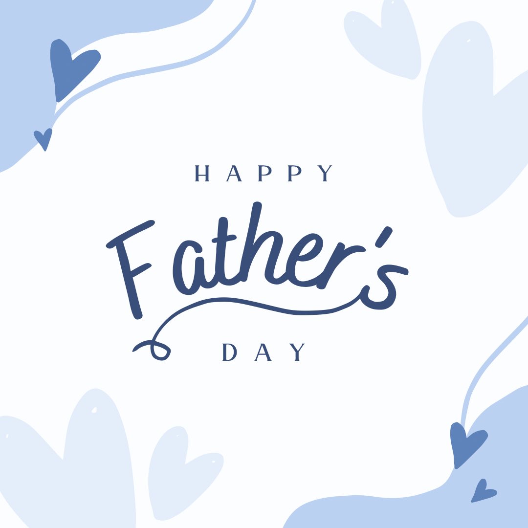 Happy Father’s Day to all the amazing dads, stepdads, grandpas, and father figures out there! 💙👔