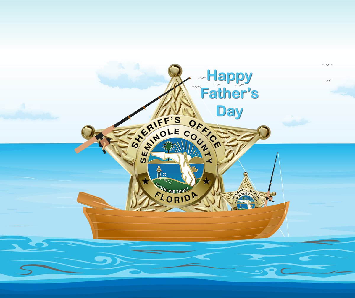 Dad, Daddy, Pop, Padre, or Father. No matter what you call them, today is all about them! Happy Father’s Day from the Seminole County Sheriff’s Office!