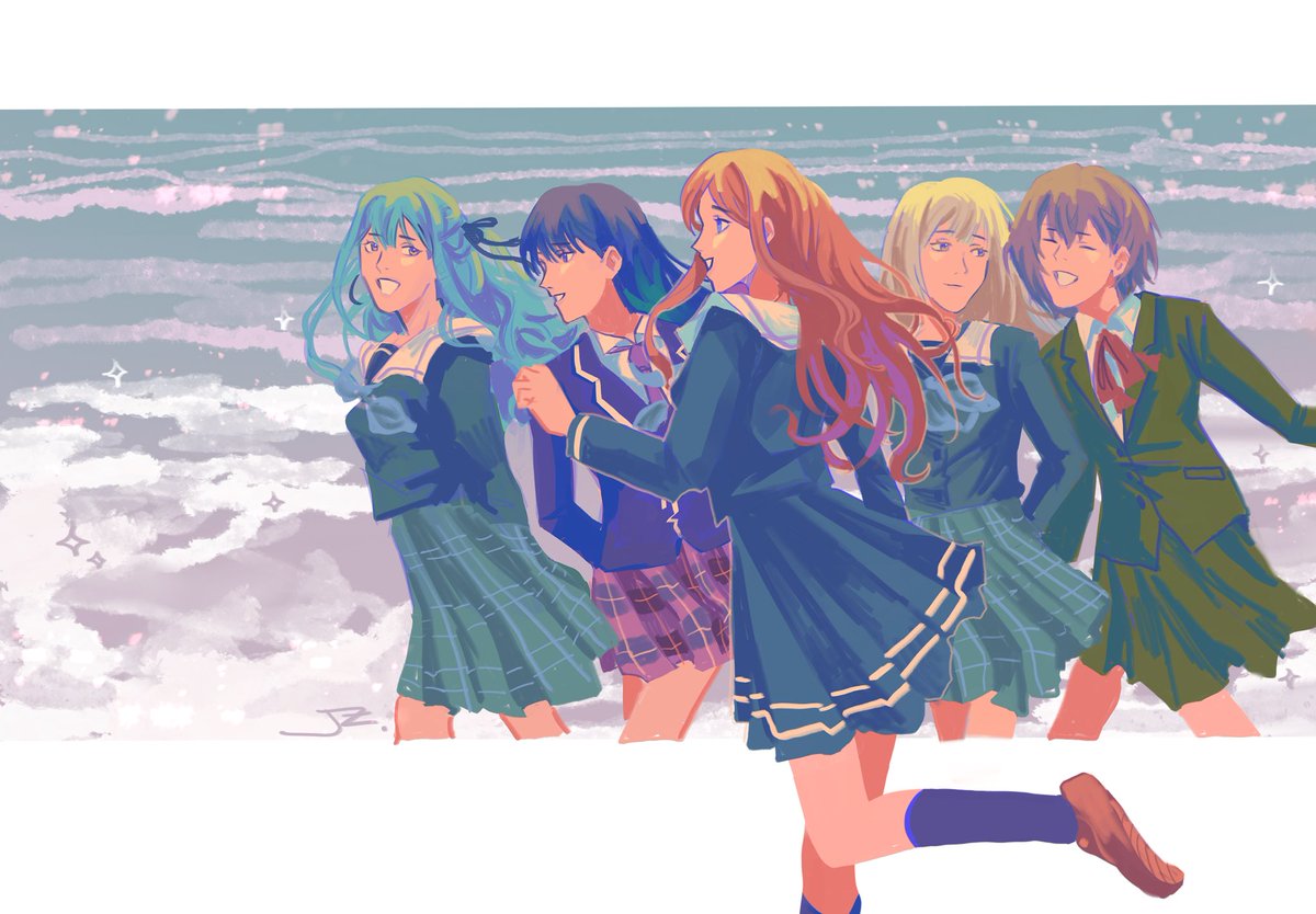 BECAUSE HARUHIKAGE KILLED MY GRANDMA OK #mygo #avemujica #illustration