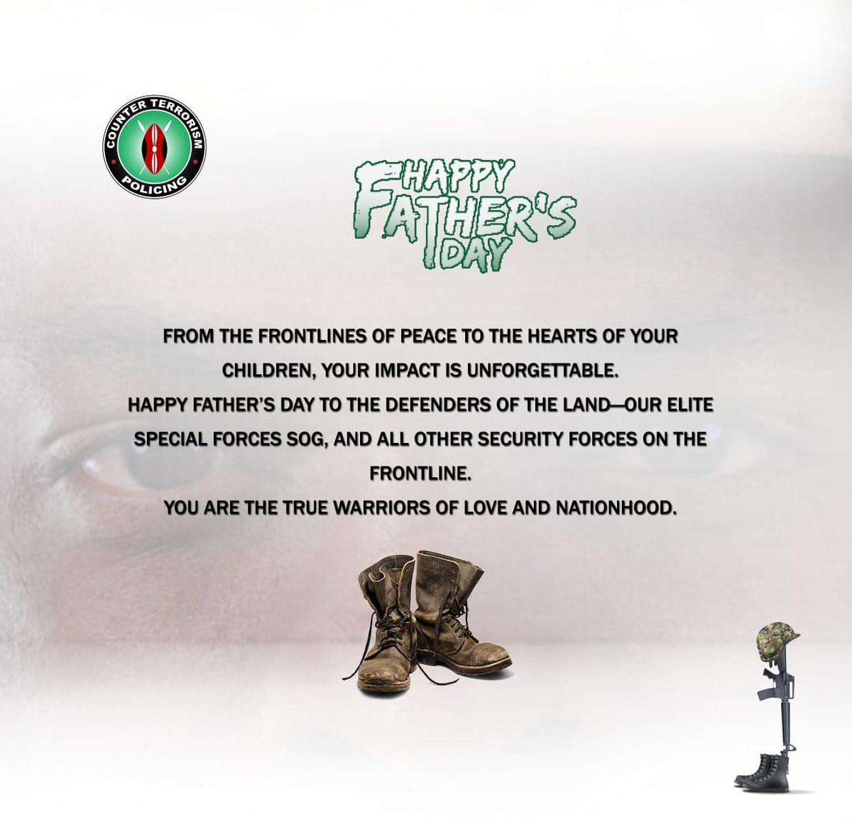 Happy #FathersDay's  to all dads and a special salute to our Elite Special Forces who trade family moments for frontline duty to keep us safe. True heroes! 
#ActionCountersTerrorism