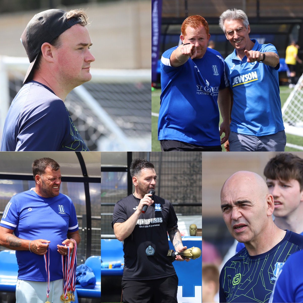 Thank you to all our Volunteers yesterday on and off the pitch 💙🤍