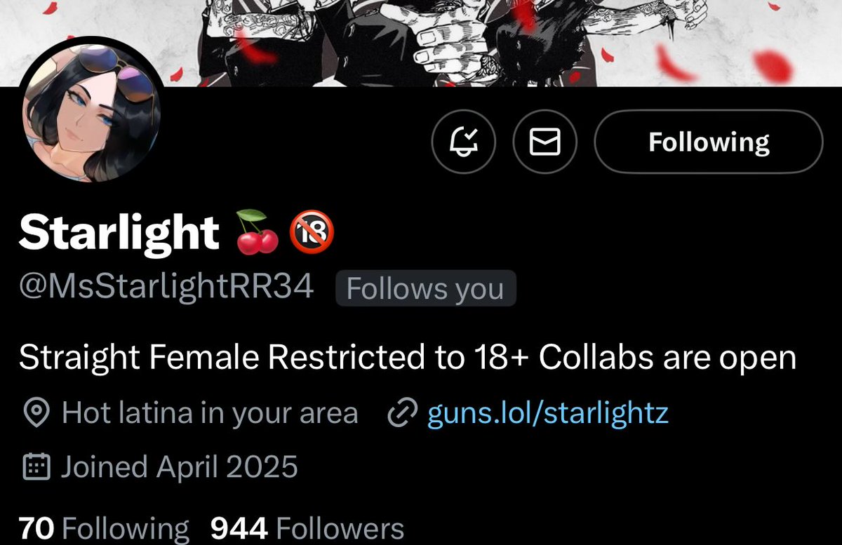 Alr I’m feeling generous today so shout out to our local hot Latina @MsStarlightRR34 make sure y’all show her some luv💕 and get her to 1k #robloxcondo #rr34 #robloxnsfw