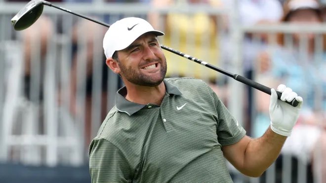 Not saying it will happen, but can you imagine Scottie comes back down 8 strokes to win another major.

The US Open comeback record is 7 strokes (Arnold Palmer). 👀