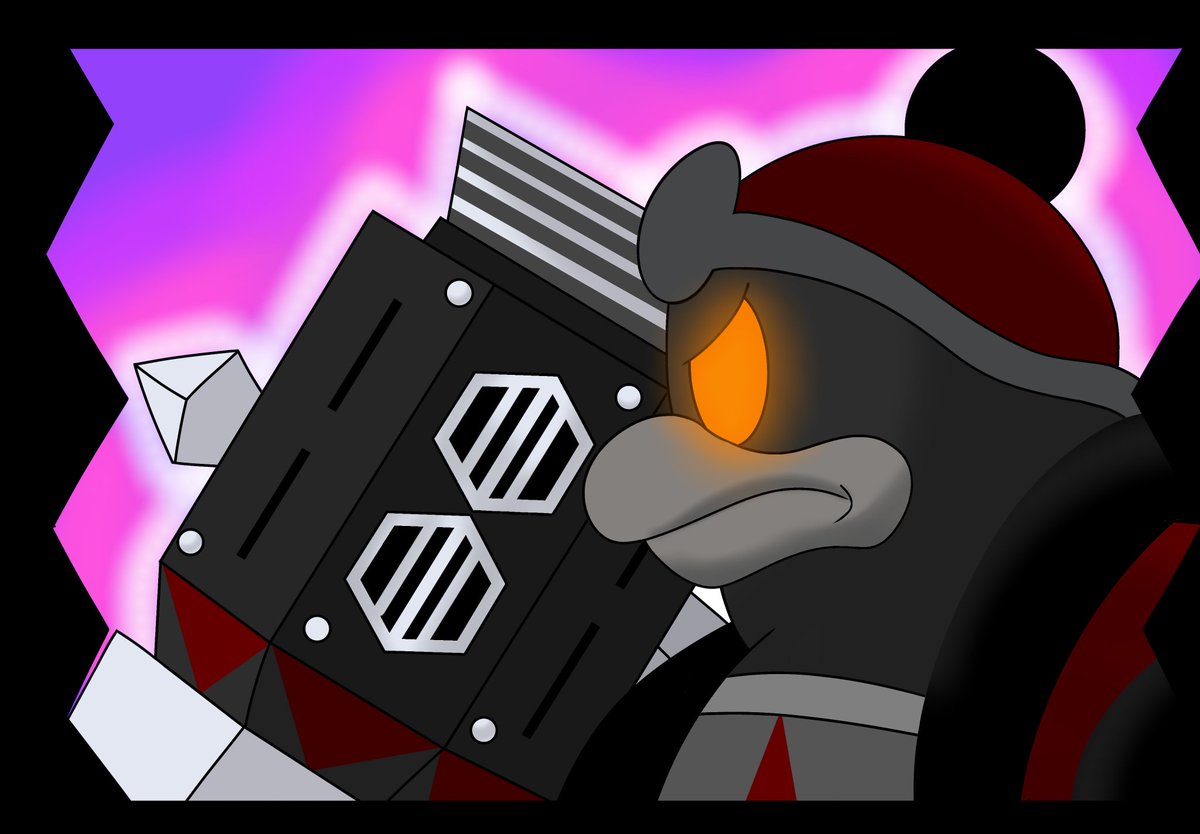 ER707_2023's tweet photo. The True Arena's Nightmare Four: Shadede (Shadow Dedede) #Kirby #shadowdedede #KRBAY #kirbyart https://t.co/sLmVxrqT5p