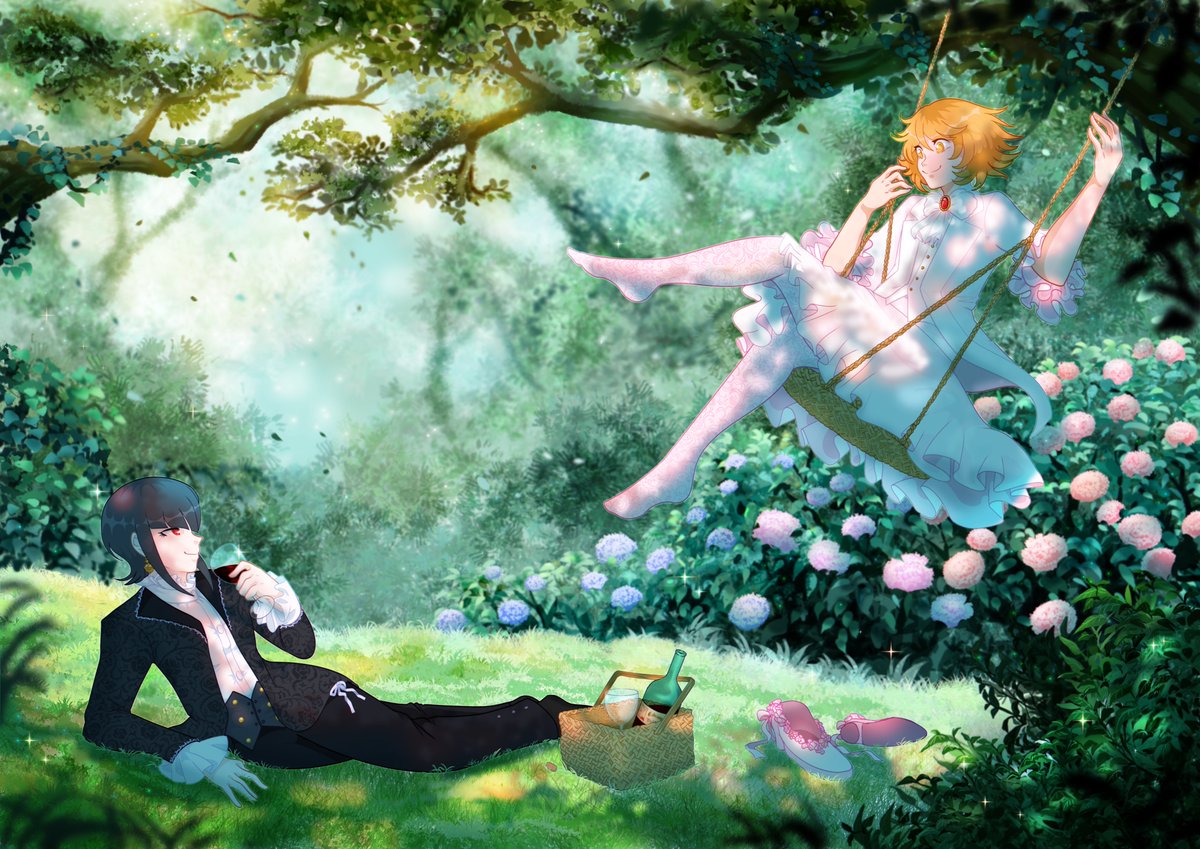 🪻 Après-midi aux jardins 🌼