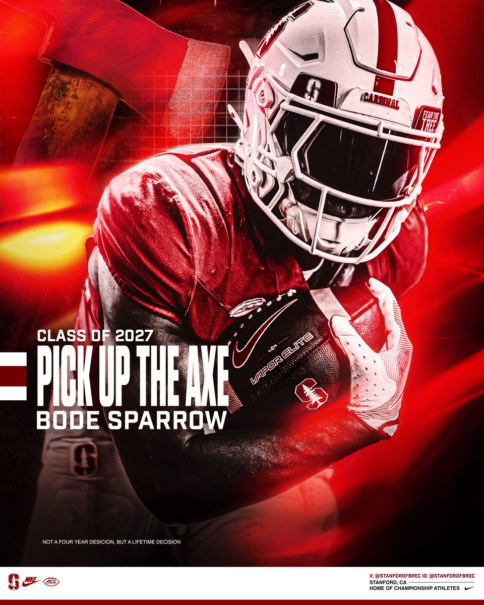 Appreciate the love <a href="/StanfordFball/">Stanford Football</a> !!