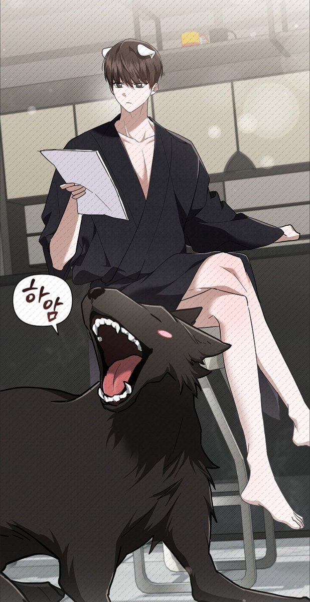 ilairow's tweet image. he is the boss now 😝
#강아지는건드리지마라 #pawsclaws