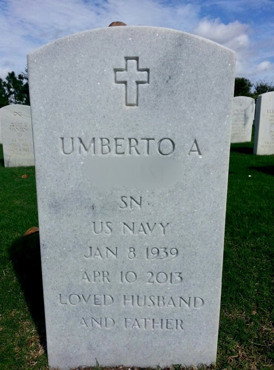 Happy Father’s Day to all the dads out there, and to those who are watching over us from heaven 🙏🏻 
My dad my hero ♥️🇺🇸⚓️