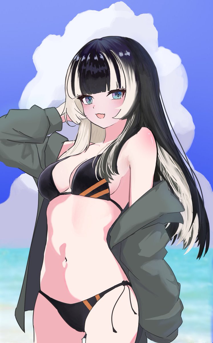 水着🐚
#らでん似絵