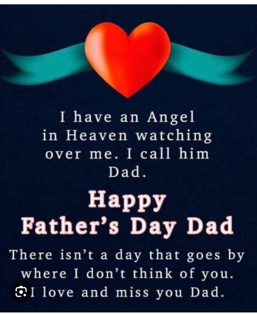 Miss you so much dad, happy fathers day xxx