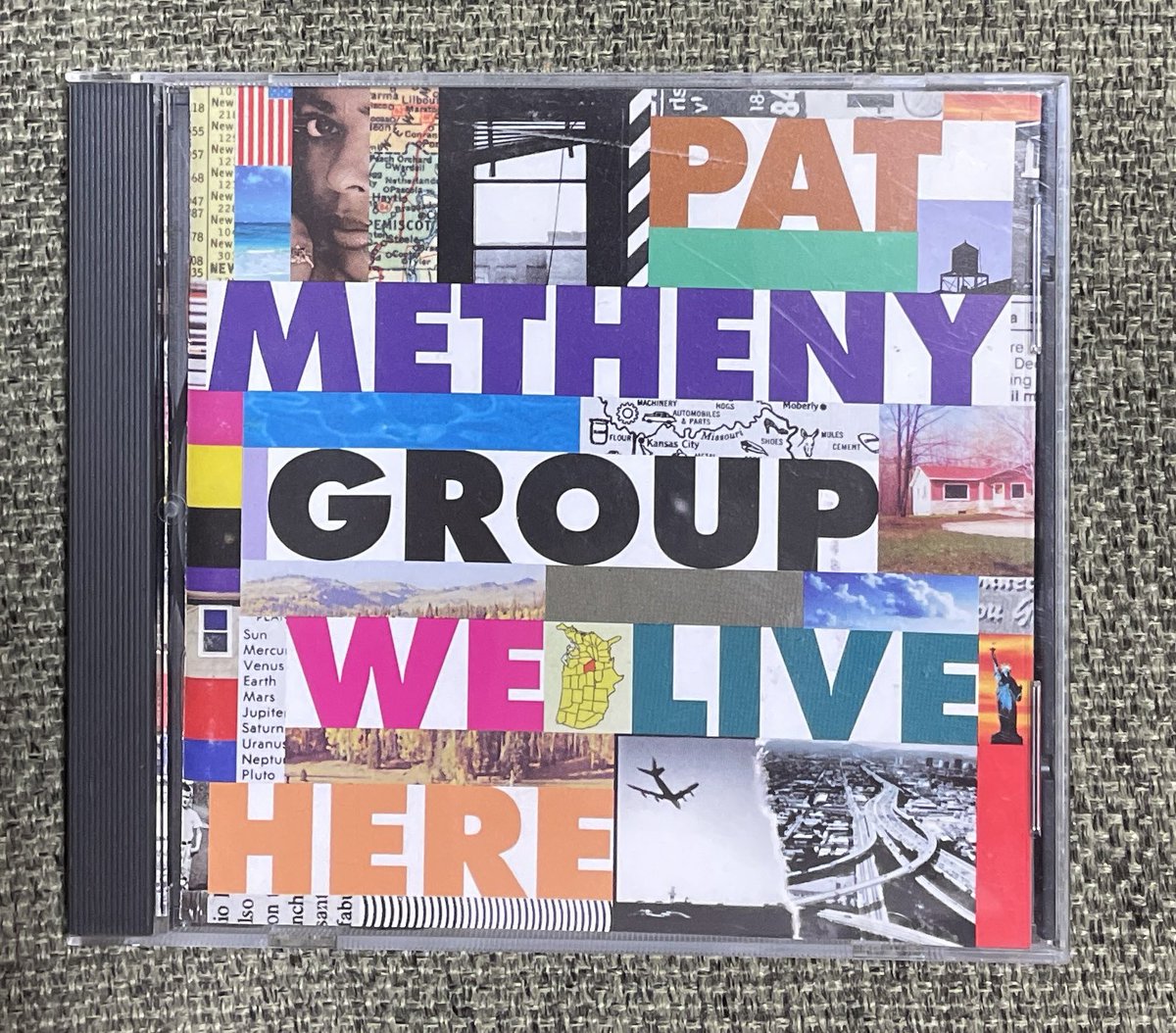 plasmax248's tweet photo. 本当は、pat metheny group - we live hereを聴いてもらいたかったけどね✨ https://t.co/Dr4XYbQawx